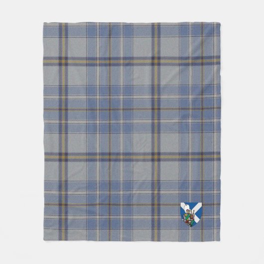 Scotts Tweedie Tartan Kariert Fleecedecke (Vorderseite)