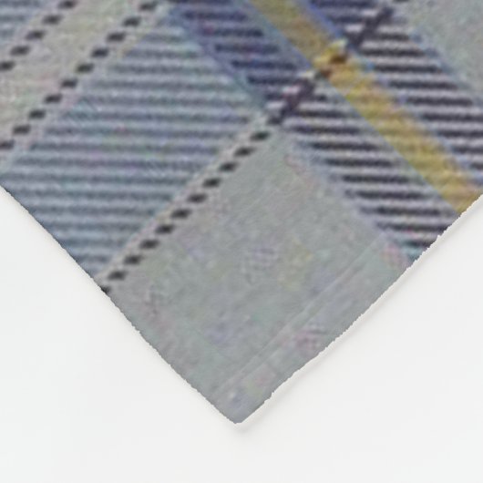 Scotts Tweedie Tartan Kariert Fleecedecke (Ecke)