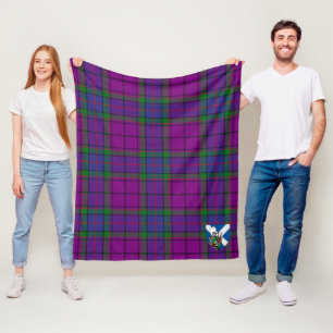 Scotts Wardlaw Tartan Kariert Fleecedecke