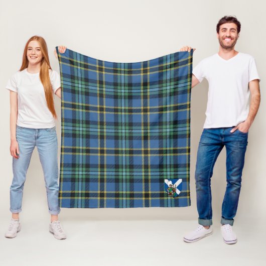 Scotts Weir Ancient Tartan Kariert Fleecedecke (Beispiel)