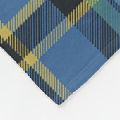 Scotts Weir Ancient Tartan Kariert Fleecedecke (Ecke)