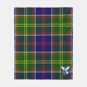 Scotts Whitelaw Modern Tartan Kariert Fleecedecke (Vorderseite)