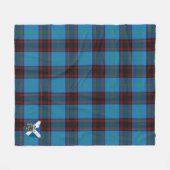 Scotts Zuhause Ancient Tartan Kariert Fleecedecke (Vorderseite (Horizontal))