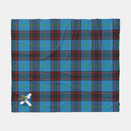 Scotts Zuhause Ancient Tartan Kariert Fleecedecke (Vorderseite (Horizontal))