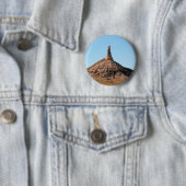 Scottsbluff Nebraska Kamin-Felsen-Helm Button (Beispiel)
