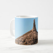 Scottsbluff Nebraska Kamin-Felsen-Helm Kaffeetasse (Vorderseite Links)