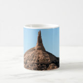 Scottsbluff Nebraska Kamin-Felsen-Helm Kaffeetasse (Mittel)