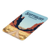 Scottsbluff USA Magnet (Linke Seite)