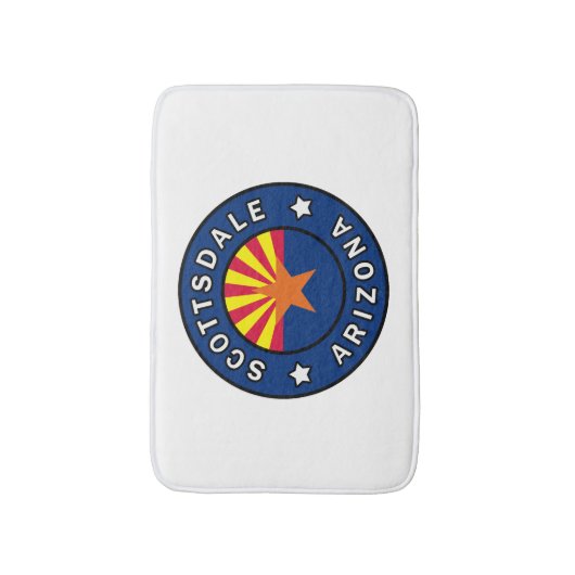 Scottsdale Arizona Badematte (Vorderseite Vertikal)
