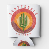 Scottsdale Arizona Cactus Mountains Dosenkühler (Rückseite)