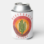 Scottsdale Arizona Cactus Mountains Dosenkühler (Kanne Rückseite)