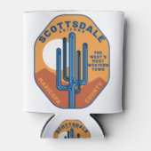 Scottsdale Arizona Cactus Mountains Dosenkühler (Vorderseite)