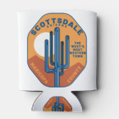 Scottsdale Arizona Cactus Mountains Dosenkühler (Rückseite)