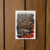 Scottsdale Arizona City View Postkarte