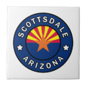 Scottsdale Arizona Fliese (Vorderseite)