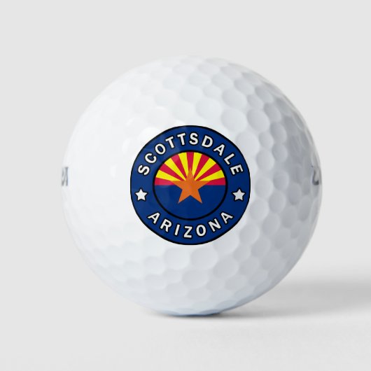 Scottsdale Arizona Golfball (Vorderseite)