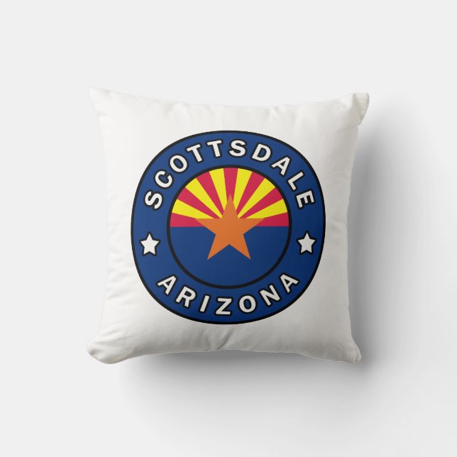 Scottsdale Arizona Kissen (Vorderseite)