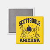 Scottsdale, Arizona Magnet (Vorderseite/Rückseite)