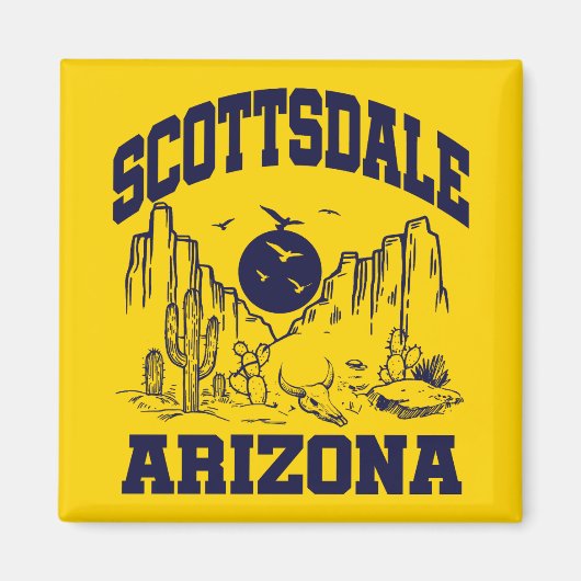 Scottsdale, Arizona Magnet (Vorne)