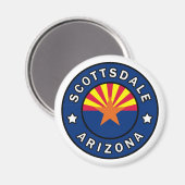 Scottsdale Arizona Magnet (Vorderseite/Rückseite)