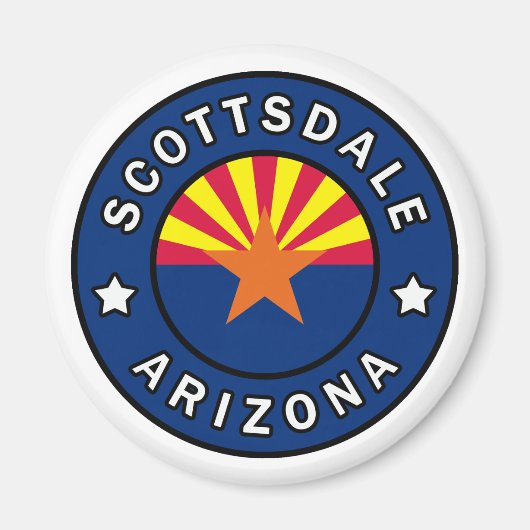 Scottsdale Arizona Magnet (Vorne)