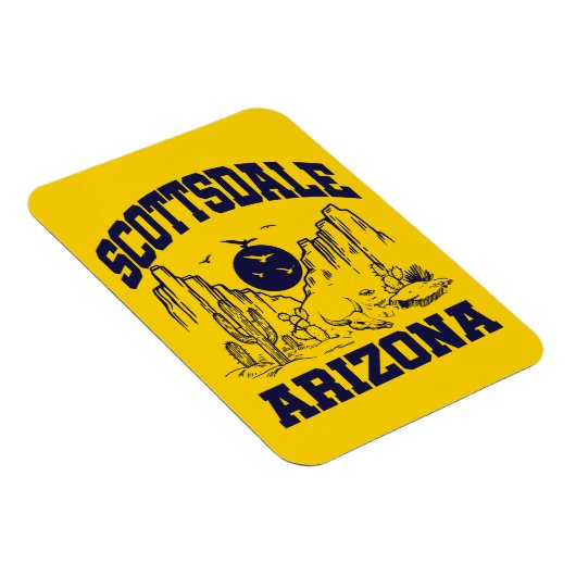Scottsdale, Arizona Magnet (Rechte Seite)
