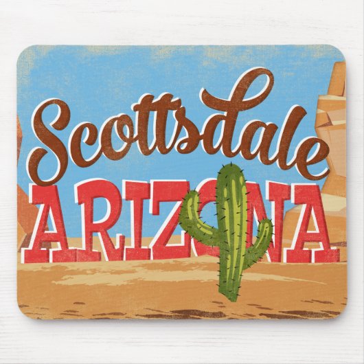 Scottsdale Arizona Mousepad (Vorne)