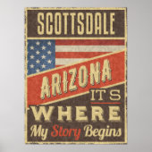 Scottsdale Arizona Poster (Vorne)