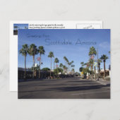 Scottsdale, Arizona-Postkarte Postkarte (Vorne/Hinten)
