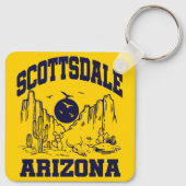 Scottsdale, Arizona Schlüsselanhänger (Rückseite)