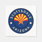 Scottsdale Arizona Serviette (Vorderseite)