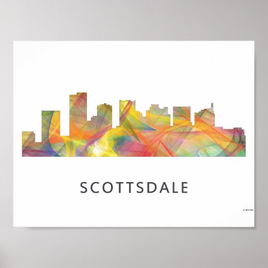 SCOTTSDALE, ARIZONA SKYLINE WB1 - POSTER (Vorne)