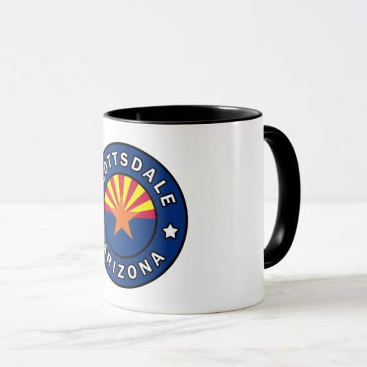 Scottsdale Arizona Tasse (VorderseiteRechts)