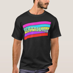 Scottsdale Arizona Vintage Retro Throwback Geschen T-Shirt