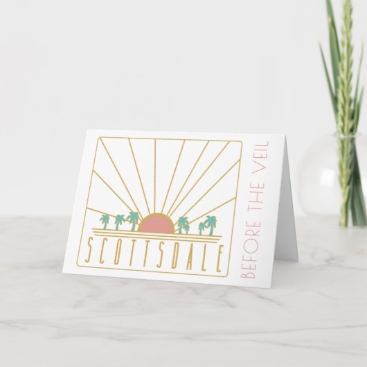 Scottsdale Bachelorette Einladung nach Irland (Vorderseite)