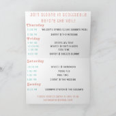 Scottsdale Bachelorette Einladung nach Irland (Innenseite)