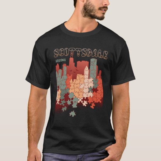 Scottsdale in Arizona T-Shirt (Vorderseite)