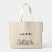 Scottsdale Junggeselinnen-Abschied Bridesmaids Cus Jumbo Stoffbeutel (Rückseite)