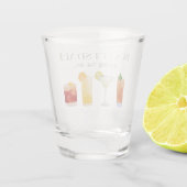 Scottsdale Junggeselinnen-Abschied Shot Glass Schnapsglas (Rückseite)