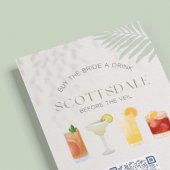 Scottsdale Junggeselinnen-Abschied Venmo QR Code C Platzkarte