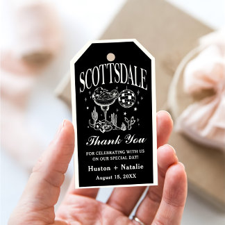 Scottsdale Junggeselinnen-Abschied Wedding Vielen Geschenkanhänger
