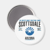 Scottsdale Magnet (Vorderseite/Rückseite)