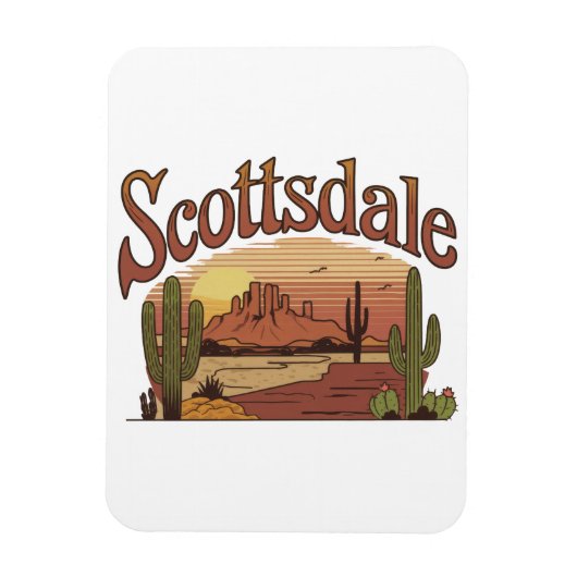 Scottsdale Magnet (Vertikal)