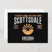 Scottsdale Postkarte (Vorne/Hinten)