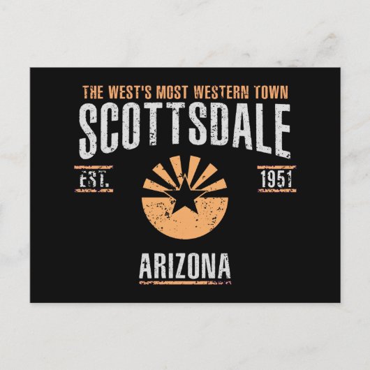 Scottsdale Postkarte (Vorderseite)