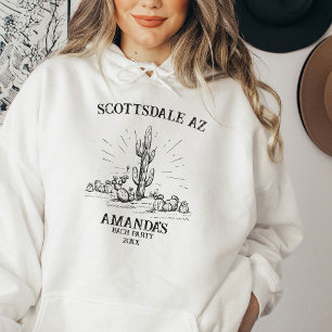 Scottsdale Sedona Arizona Wüste Bachelorette Hoodie
