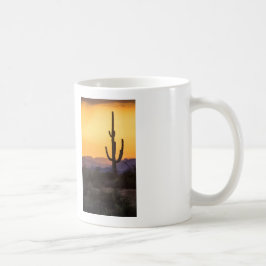 Scottsdale Sonnenuntergang vor dem Sturm Kaffeetasse