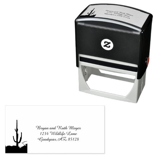 Scottsdale Sonnenuntergang vor dem Sturm Permastempel (Beispiel)