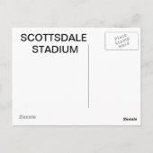 Scottsdale Stadium Postkarte (Rückseite)
