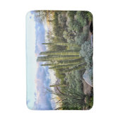 Scottsdale Succulent Sunset Badematte (Vorderseite Vertikal)
